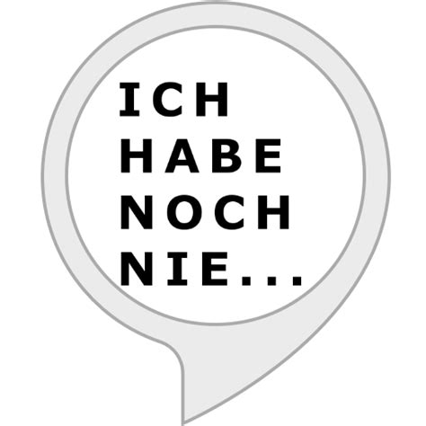 Ich habe noch nie online.